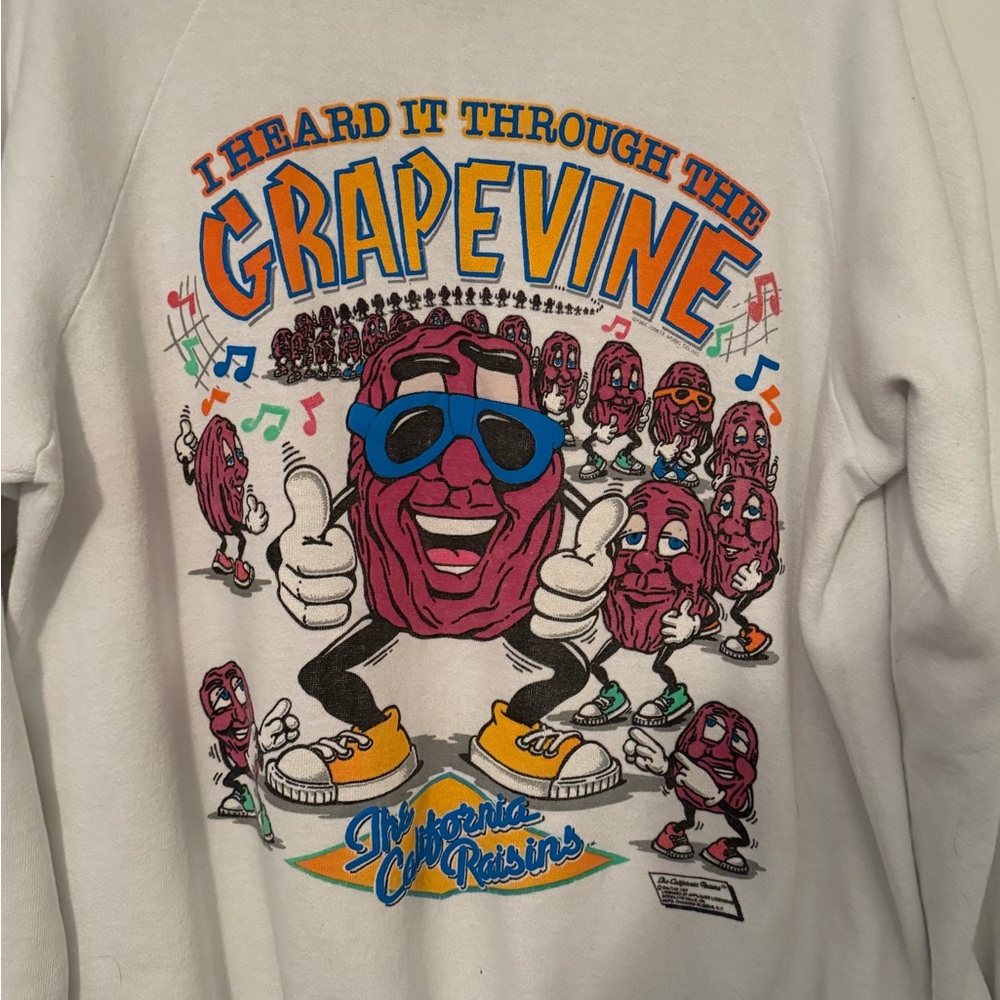 California Raisins Vintage Sweatshirt